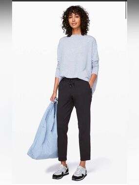 Lululemon On the Fly 7/8 Pant in Black